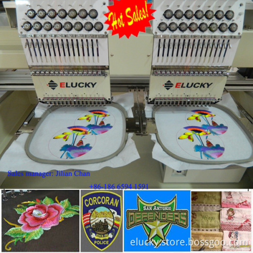 Flat Knitting Embroidery Machine for Cap T-Shirt Flat Quilting Embroidery